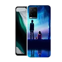 Stylish Printed  Back Cover For Vivo Y21-thumb1