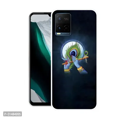 Stylish Printed  Back Cover For Vivo Y21-thumb2