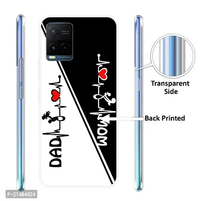 Stylish Printed  Back Cover For Vivo Y21-thumb0