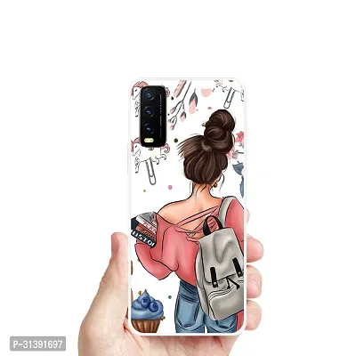 Stylish Printed  Back Cover For Vivo Y20,Vivo Y20i-thumb0