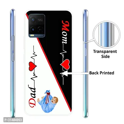 Stylish Printed  Back Cover For Vivo Y21-thumb0