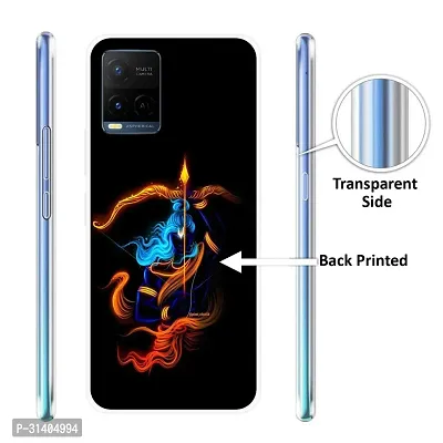 Stylish Printed  Back Cover For Vivo Y21-thumb0