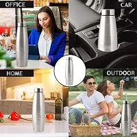 Stainless Steel Water Bottle/Fridge Refrigerator Bottle/ 100% Leak Proof/Office Bottle/School Bottle, 1000 ML-thumb4