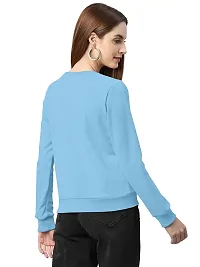 Dogmom Women's Full Sleeve T-Shirt (Large, SkyBlue)-thumb2