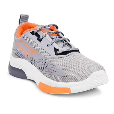 Tway Comfortable kids Grey Sports shoes For Running Walking Hikking and Dancing Boys shoes