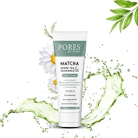 Matcha Green Tea Face Scrub for Men  Women  - 100 mL-thumb1