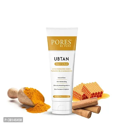 Ubtan Face Scrub for Men  Women - 100 G-thumb2