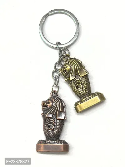 Key Tech Windmill Metal Keychain (Bronze/Grey)