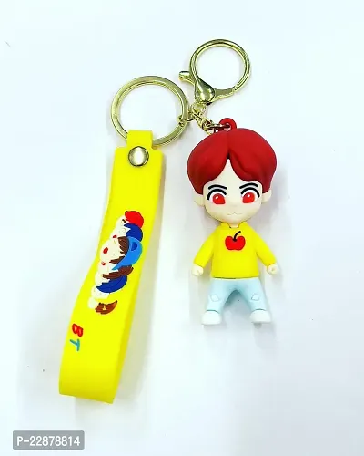 Ute Keychain For Bag/ Door/ Scotty Key-Ring Yellow Key Chain