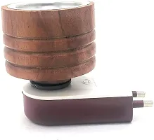 AB Wooden Kapoor Dani Electric Incense Burner (Brown (1)-thumb2