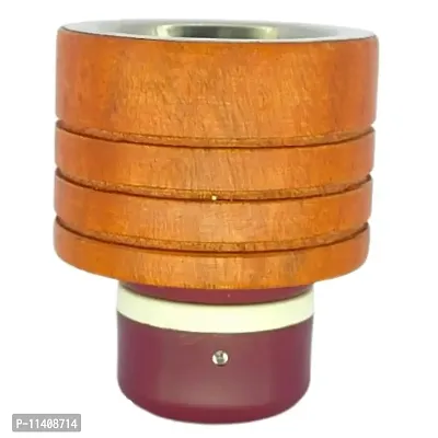 VDIX Multipurpose Direct Plug-in Mini Wooden Electric Incense Bakhoor Essential Oil Diffuser & Aroma Diffuser Kapoor Burner Kapoor Dani Camphor Diffuser for Fragrance Positive Energy Pooja Incense-thumb3