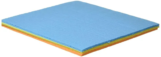 SATMPD Kitchen Wet -N- Wipe Cleaning Sponge Wipe Large (Pack of 5 pcs)-thumb1