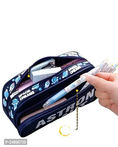 Happykids Large Capacity Pencil Pouch (Astronaut)-thumb2