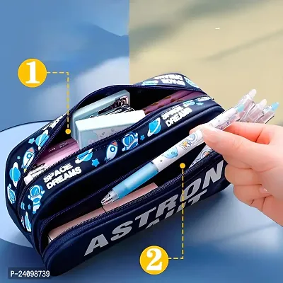 Happykids Large Capacity Pencil Pouch (Astronaut)-thumb5