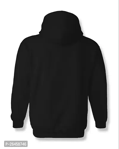 Classic Solid Fleece Hoodie Sweatshirt for Men-thumb3
