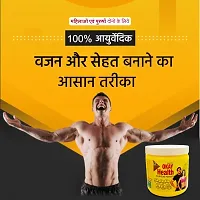 Fantastico Okay Health Ayurvedic Weight Gainer  Muscle Gainer Powder for Male or Female (1 Pack 400gm)-thumb3
