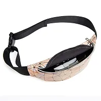 Generies Women Travel Waist Lattice Belt Bags Fanny Pack Holiday Money Belt Wallet Packs PU Pouch Sport Fashion Chest Bag-thumb3