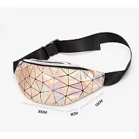 Generies Women Travel Waist Lattice Belt Bags Fanny Pack Holiday Money Belt Wallet Packs PU Pouch Sport Fashion Chest Bag-thumb2