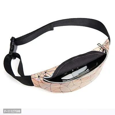 Generies Women Travel Waist Lattice Belt Bags Fanny Pack Holiday Money Belt Wallet Packs PU Pouch Sport Fashion Chest Bag-thumb4