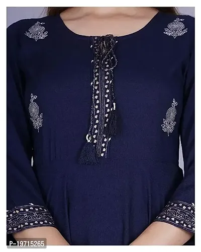 Fancy Rayon Kurti for Women-thumb4