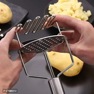 Dual Design Hand Masher Stainless Steel 1 PC