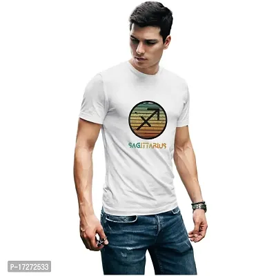 JAVA IMPRESSIONS Zodiac Sign t-Shirts | sunsign t-Shirts | Round Neck t-Shirts | Half Sleeves t-Shirts for Men-thumb4