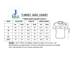 JAVA IMPRESSIONS White T-Shirt | Graphic Printed T-Shirt | Half Sleeves T-Shirt | Round Neck T-Shirt | White T-Shirt for Men | Heart on fire t-Shirt-thumb1