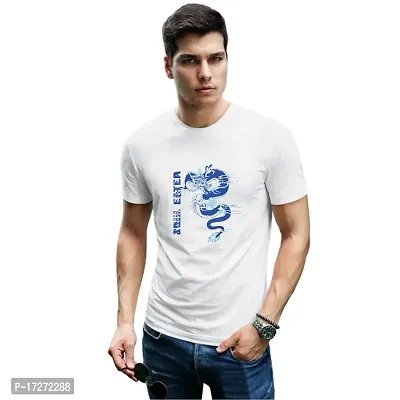 JAVA IMPRESSIONS White T-Shirt | Graphic Printed T-Shirt | Half Sleeves T-Shirt | Round Neck T-Shirt | White T-Shirt for Men | Soul Eater t-Shirt(Medium, White)