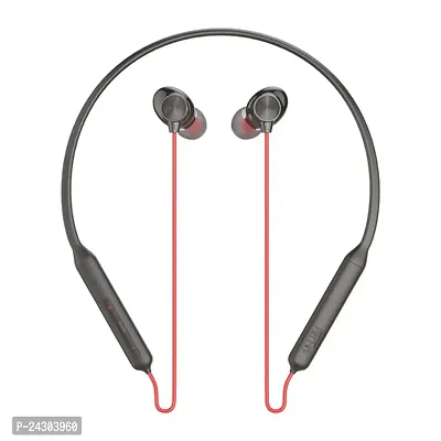 Stylish Red In-Ear Wireless Bluetooth Neckband-thumb0