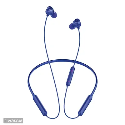 Stylish Blue In-Ear Wireless Bluetooth Neckband-thumb0