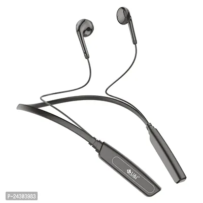 Stylish Black In-Ear Wireless Bluetooth Neckband-thumb0