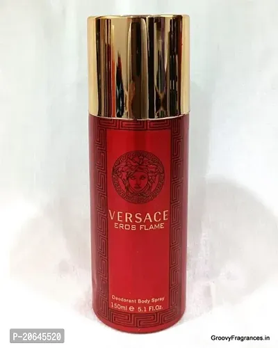 Deodorants Versace Eros Flame Deodorant Body Spray (150ml, Pack Of 1)