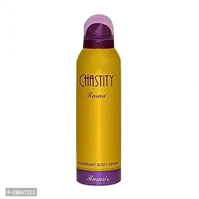 RASASI Chastity Gold Deodorant for Women, 200ml