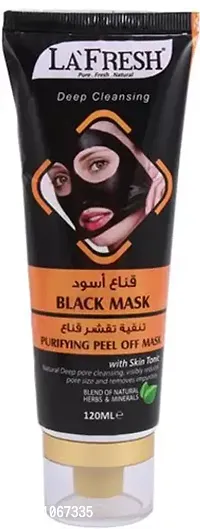 La Fresh Peel Off Black Mask With Skin Tonic Face Care 120ML