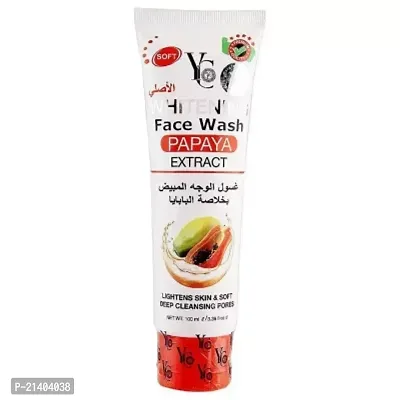 YC Whitening Papaya Extract Face Wash (100ml)