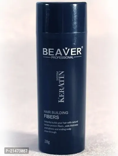 Beaver Keratin Hair Building Fibers 28g/0.98 oz - Light Brown