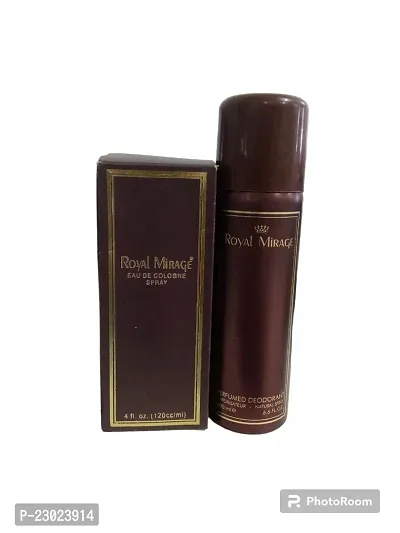 Royal Mirage Perfumed  and deodorant Body Spray 200ml   pack off 2-thumb0