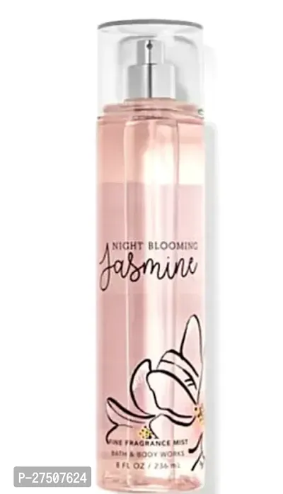 NIGHT BLOOMING JASMINE Fine Fragrance Body Mist FULL Size BATH BODY WORKS GIFT