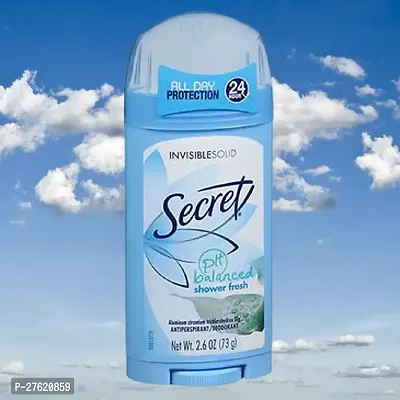 Secret, Secret Anti-Perspirant Deodorant Invisible, Solid Shower Fresh
