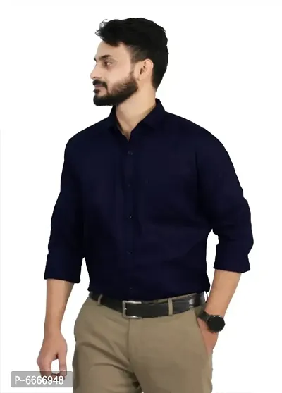 Most Attractive and stylish partywear pure cotton mens shirts for casual look-thumb3