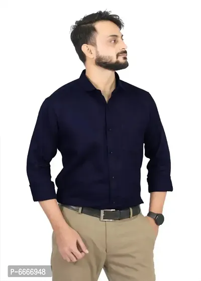 Most Attractive and stylish partywear pure cotton mens shirts for casual look-thumb4