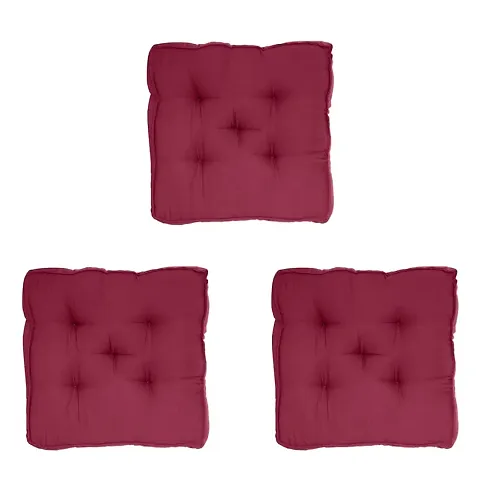 GULAFSHA INDUSTRIES Multipurpose Square Floor Pillow Tufted Cushion Thick Chair Pads, Chair Cushion, Back Support Cushion, Seat Cushion