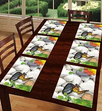 Designer Multicoloured PVC Place Mats Set Of 6-thumb3