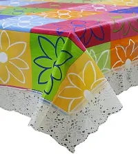 Designer Multicoloured PVC Table Cloth-thumb1