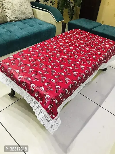 Designer Red PVC Table Cloth