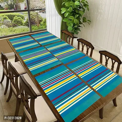 Designer Multicoloured PVC Place Mats Set Of 6