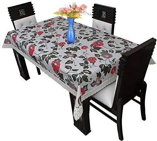 Lithara Waterproof Dinning Table Cover 4 Seater Size 52x76 Inch