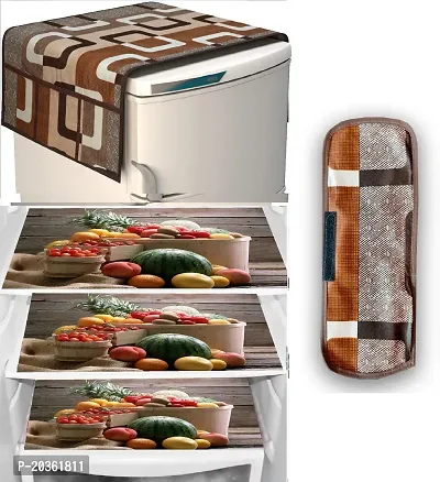 Combo of fridge top ,fridge mat