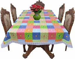 Designer Multicoloured PVC Table Cloth-thumb3