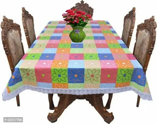 Designer Multicoloured PVC Table Cloth-thumb4